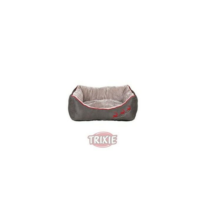 Cama para Perro Trixie Rojo Gris 75 x 65 cm 1 Cama para Perro Trixie Rojo Gris 75 x 65 cm 1