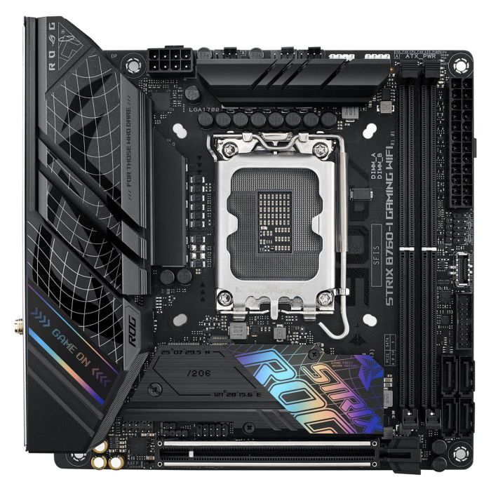 ASUS Placa Base ROG STRIX B760-I GAMING WiFi, Socket LGA 1700, DDR5 para PC 0 ASUS Placa Base ROG STRIX B760-I GAMING WiFi, Socket LGA 1700, DDR5 para PC 0