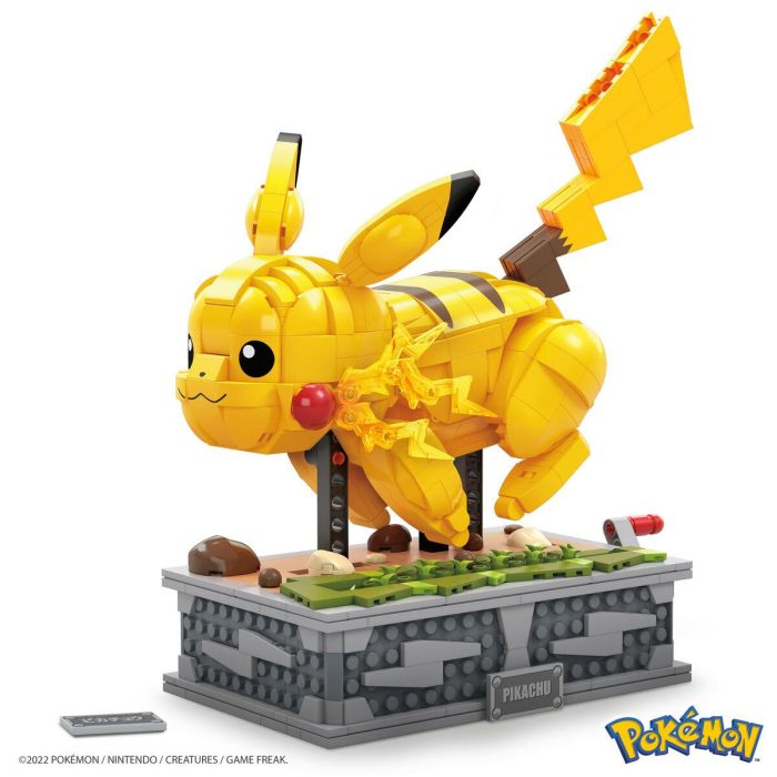 MEGA CONSTRUX - POKEMON - PIKACHU IN MOTION - construcción - 12 años y más 7