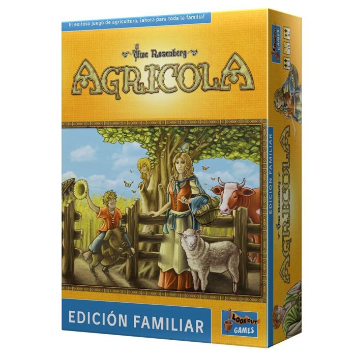 Lookout Games Agricola Edición Familiar Juego de mesa Español 1-4 jugadores 45' 8 años 0 Lookout Games Agricola Edición Familiar Juego de mesa Español 1-4 jugadores 45' 8 años 0