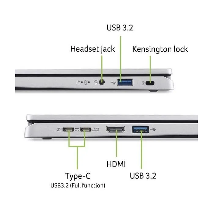 Acer Portátil Aspire Go AG14-71P-57Z6 Windows 11 14'' IPS WUXGA Intel Core i5-13420H Gráficos UHD 16 GB RAM 512 GB SSD 4 Acer Portátil Aspire Go AG14-71P-57Z6 Windows 11 14'' IPS WUXGA Intel Core i5-13420H Gráficos UHD 16 GB RAM 512 GB SSD 4