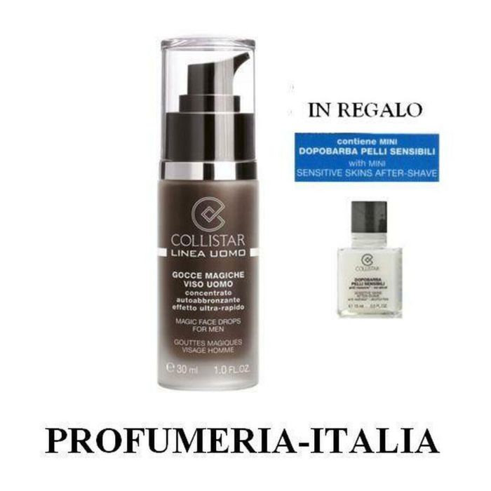 COLLISTAR UOMO Gotas Mágicas Rostro Autobronceadoras - Bronceado Perfecto en <60 Minutos con Vit. E Hidratante 30 ml 8 COLLISTAR UOMO Gotas Mágicas Rostro Autobronceadoras - Bronceado Perfecto en <60 Minutos con Vit. E Hidratante 30 ml 8