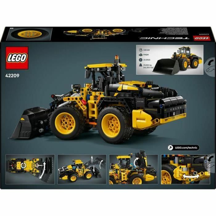 LEGO Technic 42209 Volvo L120 Cargadora de Ruedas Eléctrica, Juego de Construcción para Niños de 9+ Años 1 LEGO Technic 42209 Volvo L120 Cargadora de Ruedas Eléctrica, Juego de Construcción para Niños de 9+ Años 1