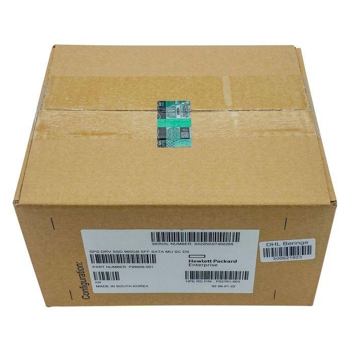 Hewlett Packard Enterprise SSD 960GB SFF SATA MU SC DS 3 Hewlett Packard Enterprise SSD 960GB SFF SATA MU SC DS 3