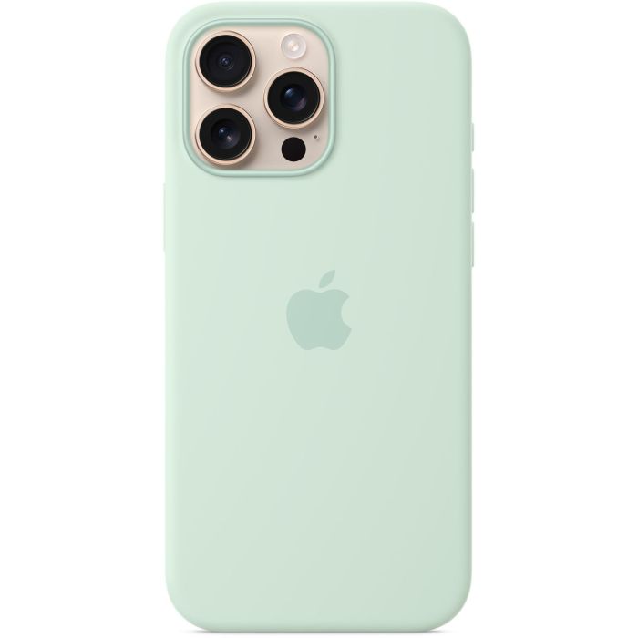 APPLE iPhone 16 Pro Max Silicone Case with MagSafe - Aquamarine 1 APPLE iPhone 16 Pro Max Silicone Case with MagSafe - Aquamarine 1
