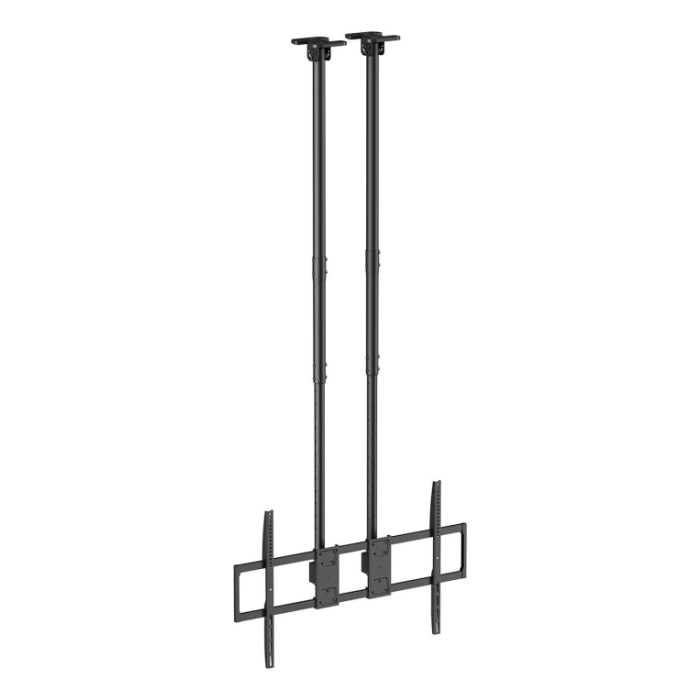 AISENS CT120TLE-395 Soporte de Techo para TV/Monitor Giratorio e Inclinable hasta 120" y 120kg, VESA 1000x600mm