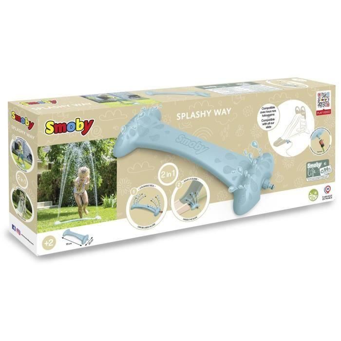 Smoby SMO820702 Tobogán Splashy Way Life 2 Smoby SMO820702 Tobogán Splashy Way Life 2