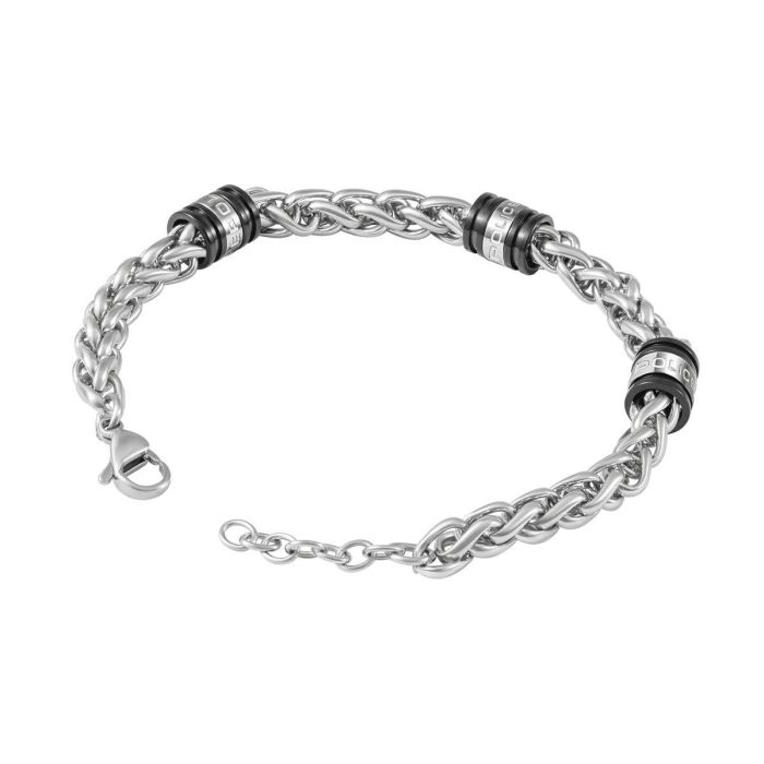 Pulsera Hombre Police PEAGB0078201 Plateado 2