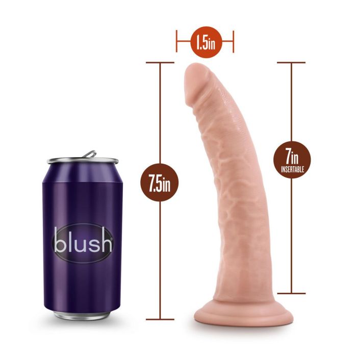 Consolador Realista Blush Dr Skin PVC Ø 3,5 cm (17,7 cm) (19 cm) 2 Consolador Realista Blush Dr Skin PVC Ø 3,5 cm (17,7 cm) (19 cm) 2