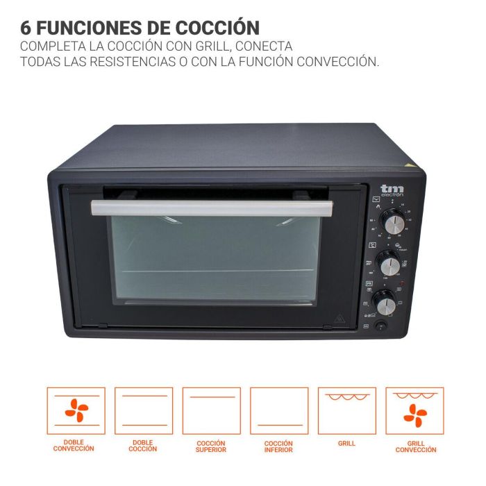 Horno de Convección TM Electron 45 L 45 L 200ºC 1