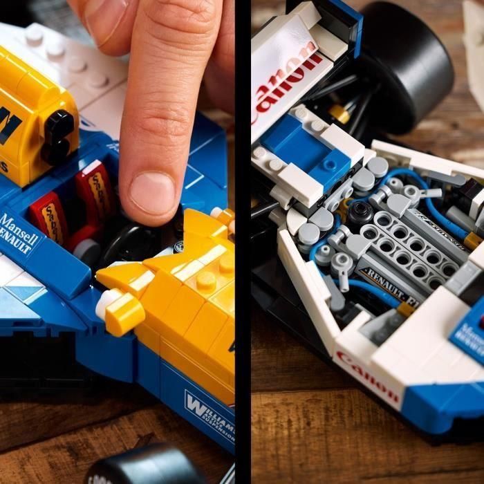 Juego de construccion williams racing fw14b y nigel mansell lego icons 3 Juego de construccion williams racing fw14b y nigel mansell lego icons 3