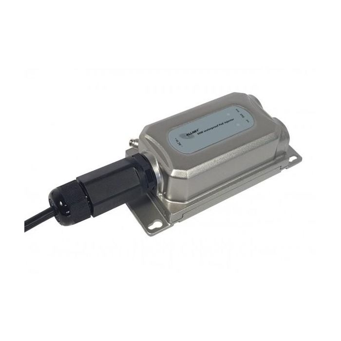 Z ALLNET PoE Injektor Outdoor IP67 IEEE802.3bt (15.4W/30W/60W) Metallgehäuse / ALL-PI2013OBT60 1