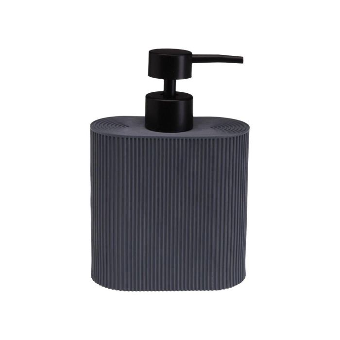 Dispensador de Jabón Versa Gris Resina ABS 5,5 X 17 X 11 CM 1 Dispensador de Jabón Versa Gris Resina ABS 5,5 X 17 X 11 CM 1