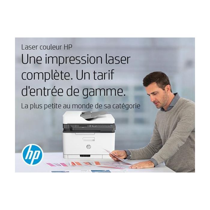 HP Color Laser MFP 179fnw Impresora Multifunción Láser Color Imprime Escanea Copia Fax