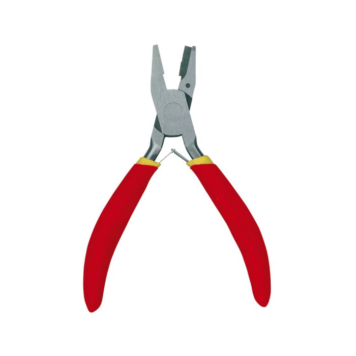 Q-connect Alicate para Espiral Metálico con Mango de Caucho y Doblez de Terminación, Longitud 13 cm 1