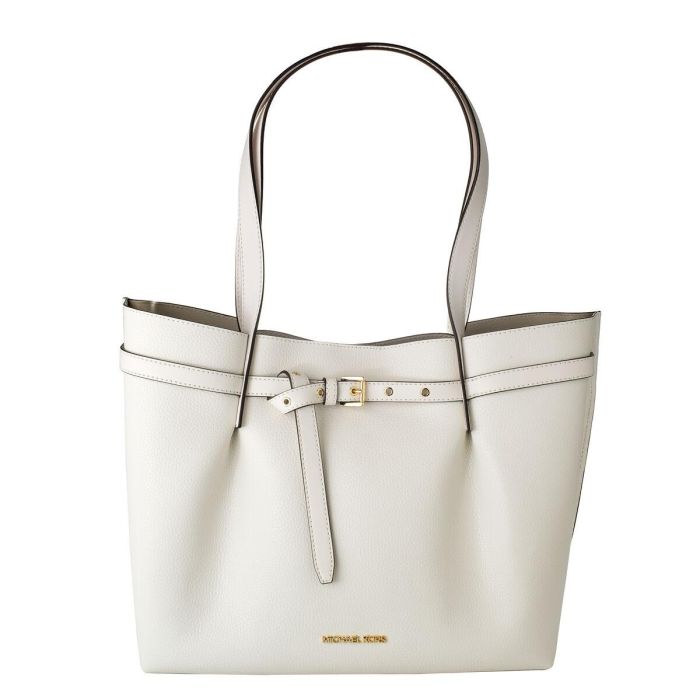 Bolso Mujer Michael Kors 35H0GU5T9T-OPTIC-WHITE Blanco 34 x 28 x 15 cm