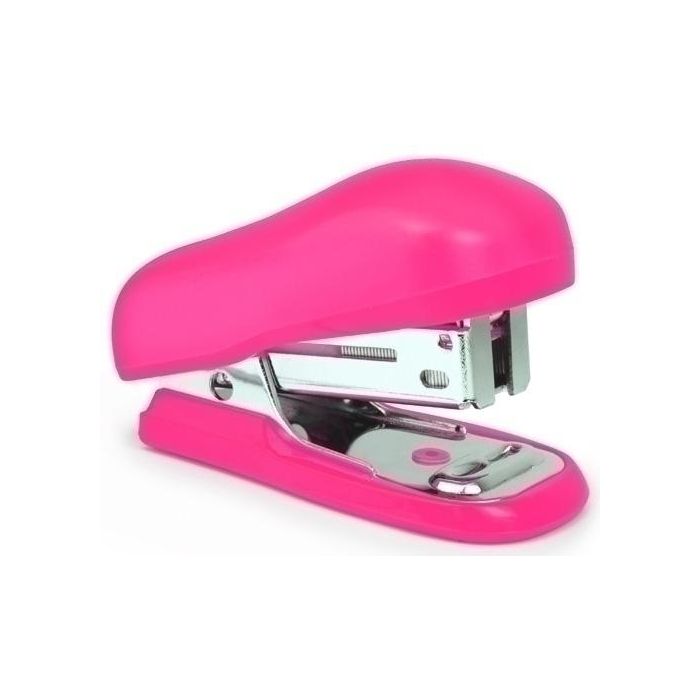 Grapadora Rapesco Bug Mini (12H) Rosa (Incluye 1.000 Grapas)