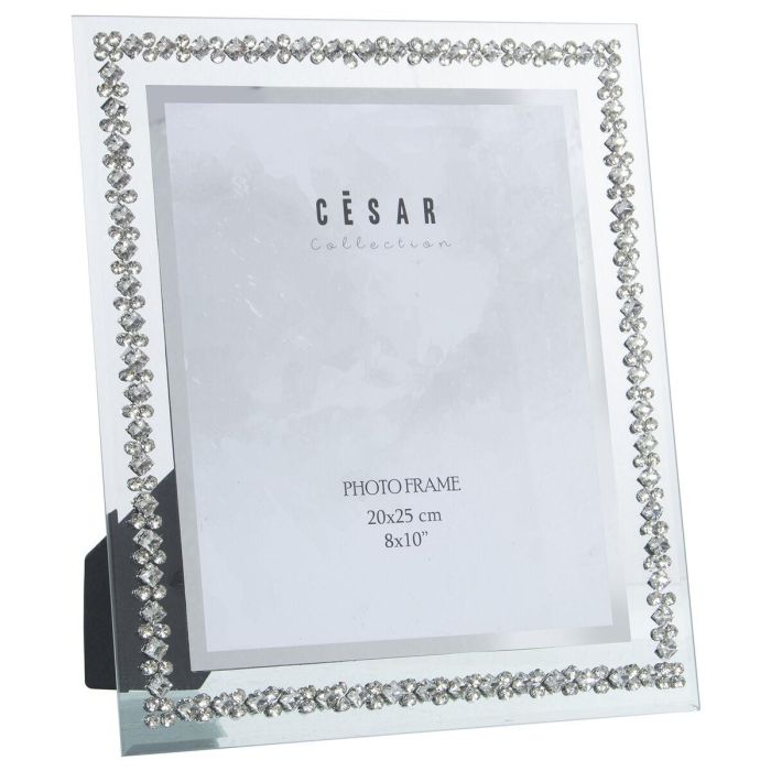 Marco de Fotos Alexandra House Living Gris Cristal 28 x 33 x 2 cm 0 Marco de Fotos Alexandra House Living Gris Cristal 28 x 33 x 2 cm 0