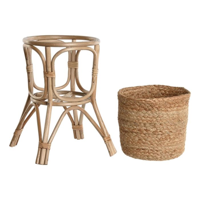 Macetero Balines DKD Home Decor Natural 28 x 38 x 28 cm Set de 2 1