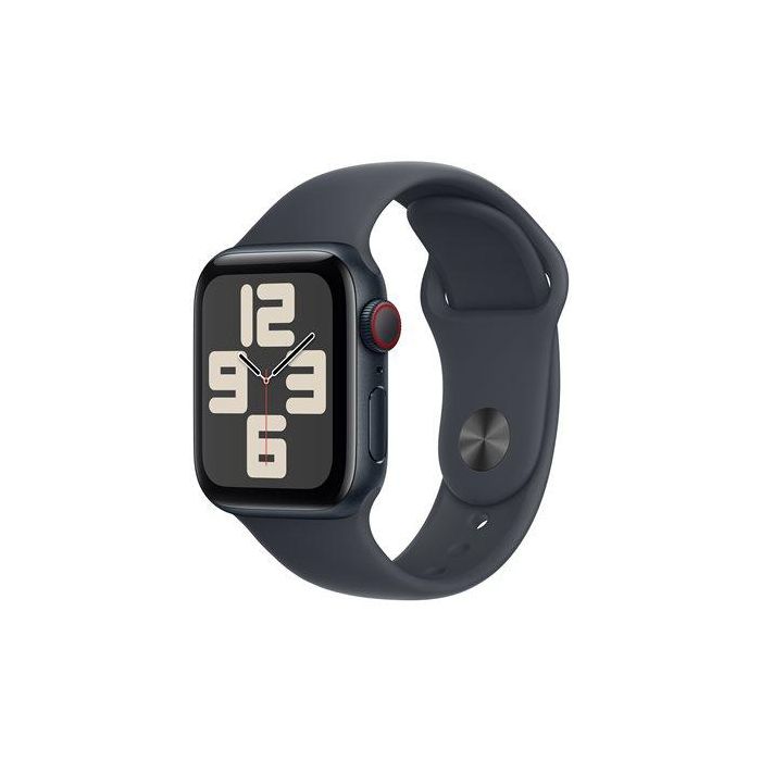 Apple Watch SE GPS + Cellular 40mm Medianoche Smartwatch de Aluminio Reciclado con Pantalla Retina LTPO OLED 1 Apple Watch SE GPS + Cellular 40mm Medianoche Smartwatch de Aluminio Reciclado con Pantalla Retina LTPO OLED 1