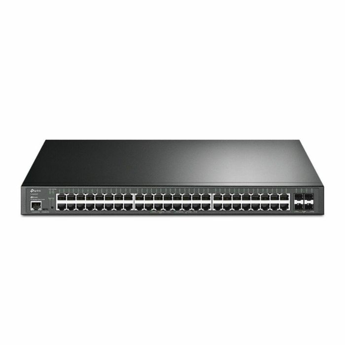 TP-Link TL-SG3452XP JetStream PoE Switch Gestionado L2+ Gigabit Ethernet (10/100/1000) Energía sobre Ethernet (PoE) 1U Negro