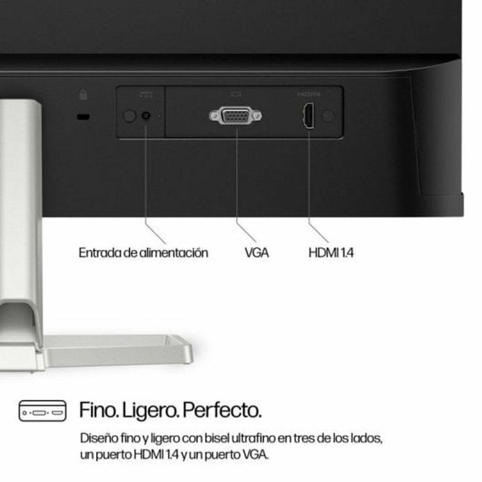 HP Series 5 524sf Monitor 23.8" (60.5 cm) FHD (1920x1080) IPS 100Hz para PC | Eyesafe | Diseño Ultrafino | Plata 25 HP Series 5 524sf Monitor 23.8" (60.5 cm) FHD (1920x1080) IPS 100Hz para PC | Eyesafe | Diseño Ultrafino | Plata 25