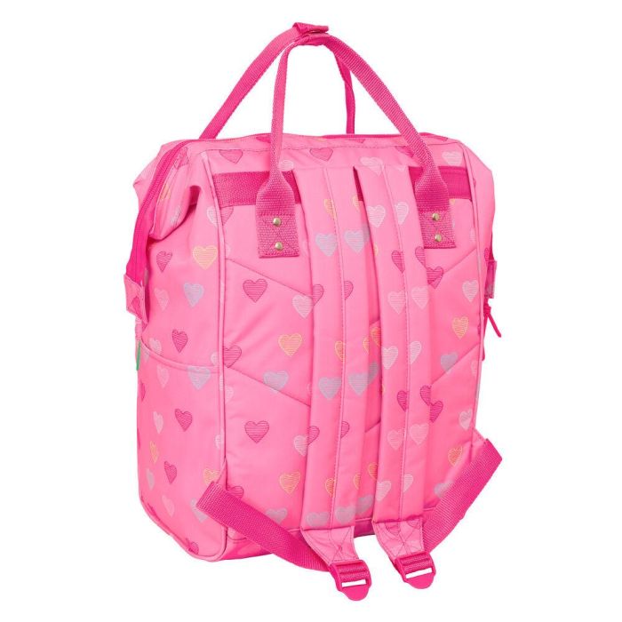 Mochila portatil Heart Benetton 40cm 1