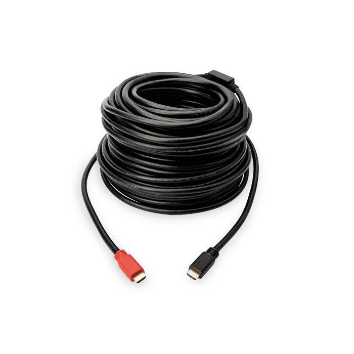 Digitus HDMI High Speed connection cable, type A, w/ amp. M/M, 15.0m, Ultra HD 24p, CE, gold, bl 2 Digitus HDMI High Speed connection cable, type A, w/ amp. M/M, 15.0m, Ultra HD 24p, CE, gold, bl 2