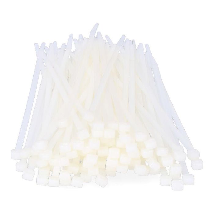 Edm Bridas de Nylon Natural 4,6 x 200 mm - Bolsa de 100 Unidades 2