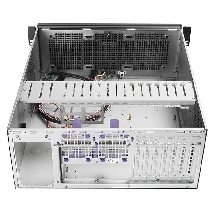 Mini Chieftec Rack-Servergehäuse UNC-409S-AIO-OP Black 5