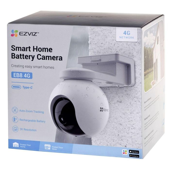 EZVIZ EB8 4G Esférico Cámara de seguridad IP Interior y exterior 2304 x 1296 Pixeles Techo/pared 9
