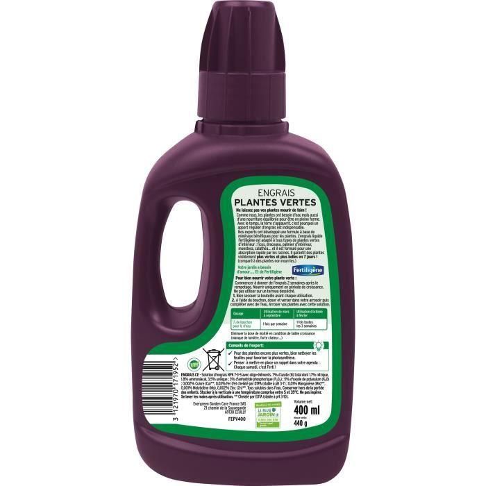 Fertilizante vegetal verde FERTILIGENE - 500 ml 1