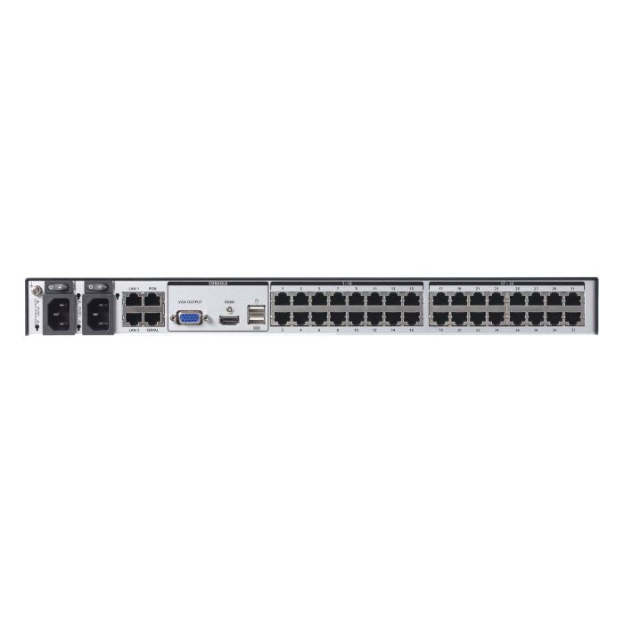 Aten Switch Kvm por Ip Multi-Interfaz Cat 5 de 32 Puertos con Acceso Compartido Desde Consolas Local/Remota (Kh1508Ai-Ax-G) 1