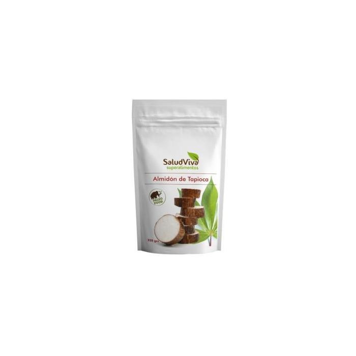 SALUD VIVA Almidón de Tapioca Ecológico Sin Gluten 250g - Espesante y Harina para Repostería