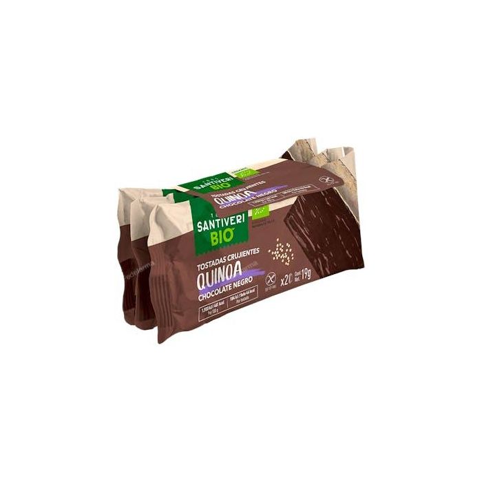 Tostadas Quinoa Choco Negro Bio 3Udsx57 Gr Tostadas Quinoa Choco Negro Bio 3Udsx57 Gr