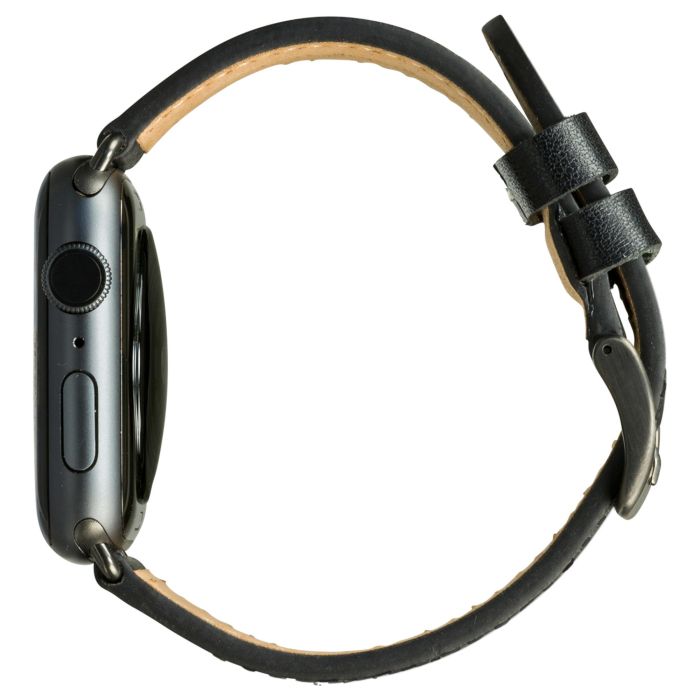 dbramante1928 Correa de Cuero para Apple Watch Hermès Series 9 - Copenhagen - Weltraum Gris/Negro - Compatible con Smartwatch - 35mm 2 dbramante1928 Correa de Cuero para Apple Watch Hermès Series 9 - Copenhagen - Weltraum Gris/Negro - Compatible con Smartwatch - 35mm 2