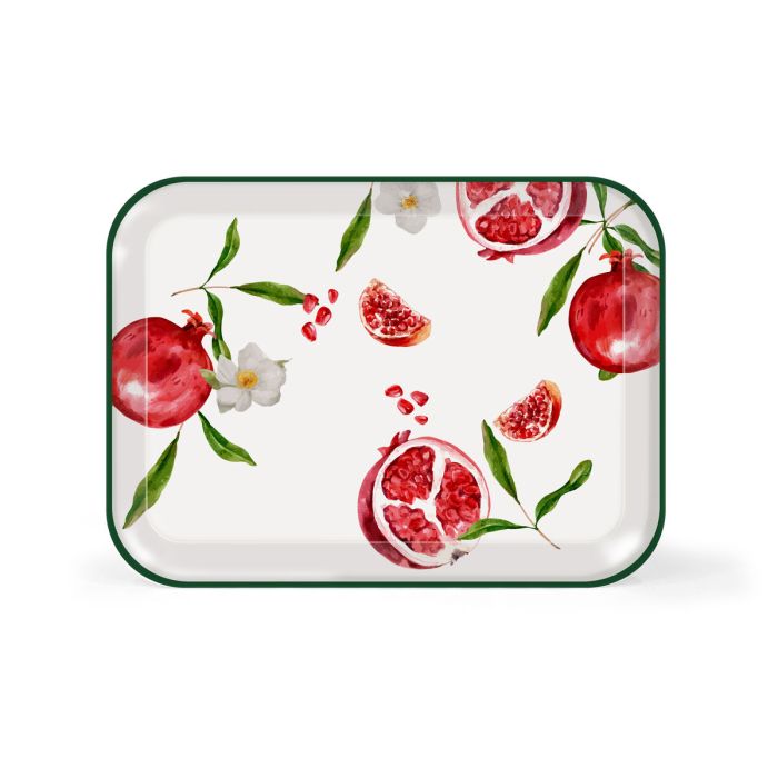 Bandeja La Mediterránea 42 x 31 cm Frutas 9 Unidades 6 Bandeja La Mediterránea 42 x 31 cm Frutas 9 Unidades 6