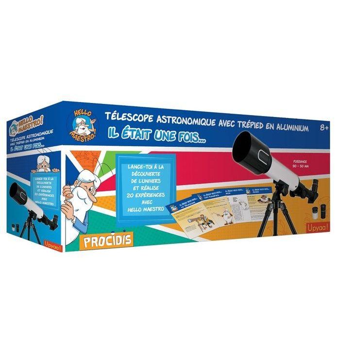 HOLA MAESTRO ÉRASE UNA VEZ 430349 - Telescope Power x 90-50 mm + 20 experimentos + Aplicación Star Walk 2 1 HOLA MAESTRO ÉRASE UNA VEZ 430349 - Telescope Power x 90-50 mm + 20 experimentos + Aplicación Star Walk 2 1