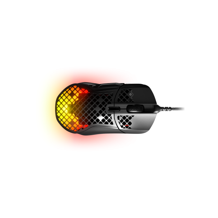 Ratón SteelSeries 62401 Gaming Negro Con cable Luces LED 0 Ratón SteelSeries 62401 Gaming Negro Con cable Luces LED 0