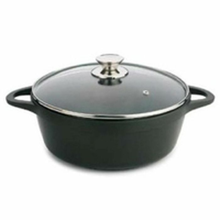 Cacerola Con Tapa Valira 4142/25 Negro 6 Cacerola Con Tapa Valira 4142/25 Negro 6