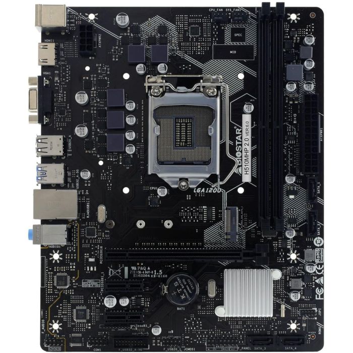 Biostar H510MHP 2.0 Placa Base Micro ATX LGA1200 Intel H510 0 Biostar H510MHP 2.0 Placa Base Micro ATX LGA1200 Intel H510 0