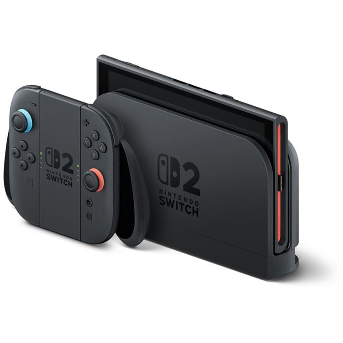 Nintendo SWITCH 2: Consola 256GB, Pantalla 7.9" HDR 4K/120fps, Joy-Con 2, Soporte Ajustable y Base Dock con LAN 9