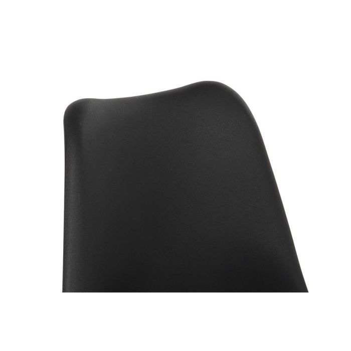 Silla Scandi DKD Home Decor Negro Marron 55 x 83 x 48 cm 2 Silla Scandi DKD Home Decor Negro Marron 55 x 83 x 48 cm 2