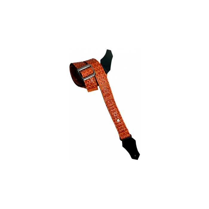 GETM Correa Guitarra Bajo Aussie Gator Orange Crush