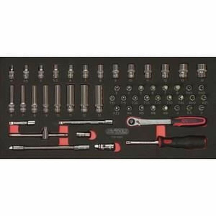 KS TOOLS 713.1020 Módulo de dados y accesorios Ultimate 1/4" - 54 piezas 0 KS TOOLS 713.1020 Módulo de dados y accesorios Ultimate 1/4" - 54 piezas 0
