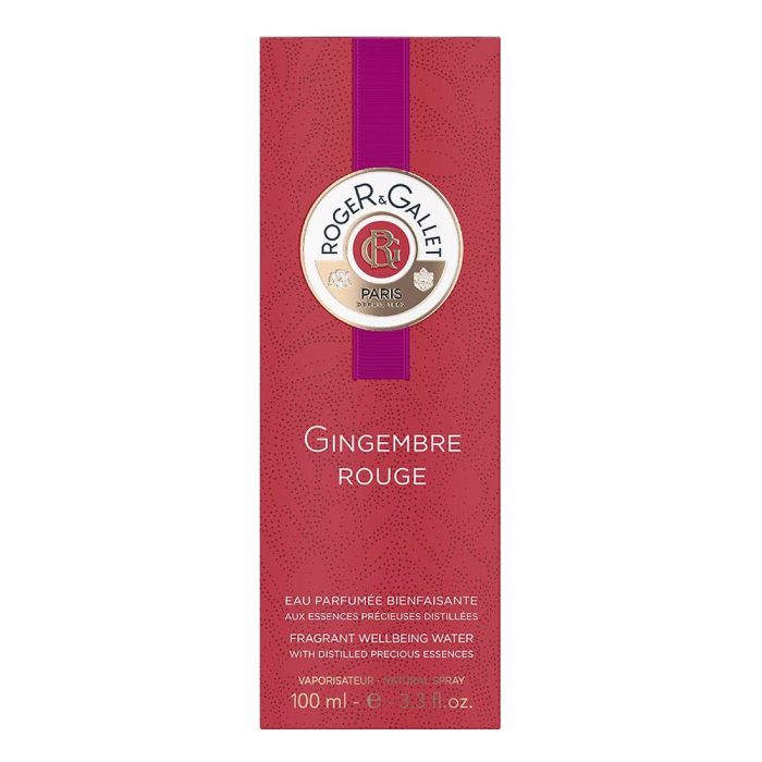 Roger & Gallet GINGEMBRE ROUGE eau parfumée bienfaisante vaporizador 100 ml 1