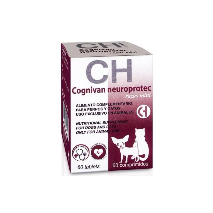 Cognivan Neuroprotect para Razas Pequeñas y Gatos, 60 Comprimidos