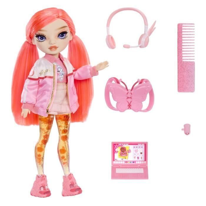 Muñeca Rainbow High Sparkle & Shine - Coral