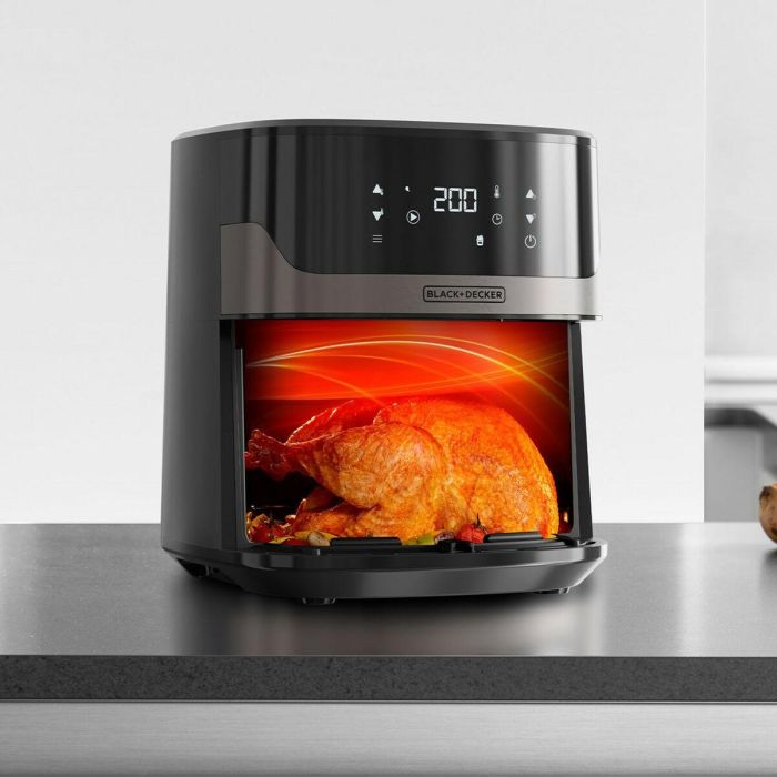 Freidora de Aire Black & Decker BXAF6500E Negro 1600 W 4 Freidora de Aire Black & Decker BXAF6500E Negro 1600 W 4
