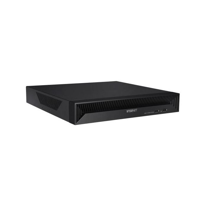 Hanwha Grabador IP 8 Canales QRN-830S 8MP hasta 1 HDD 80Mbps 1TB 1